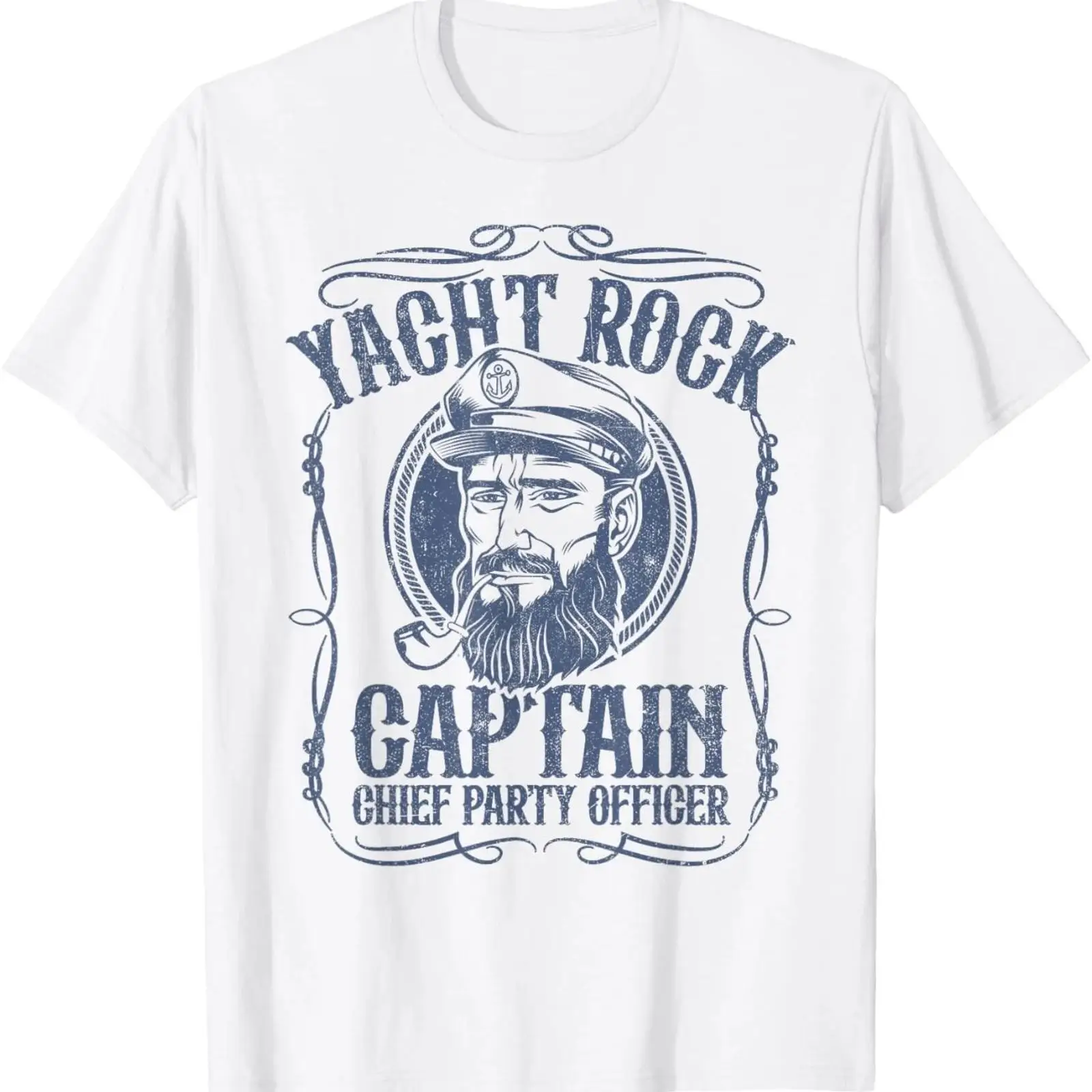 Vintage Yacht Fashion - Camiseta Vintage Estilosa e Macia com