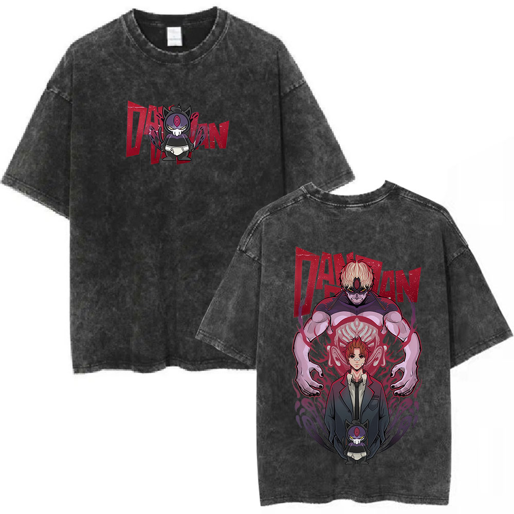 Vintage Ken Fashion - Camiseta Vintage Lavada Anime Dandadan Ken
