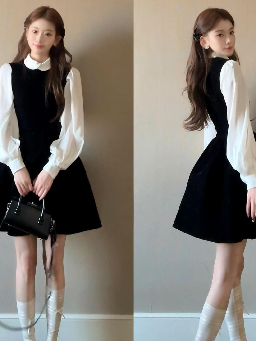Vintage Fashion Complete - Conjunto Feminino Plus Size Estilo Hepburn: