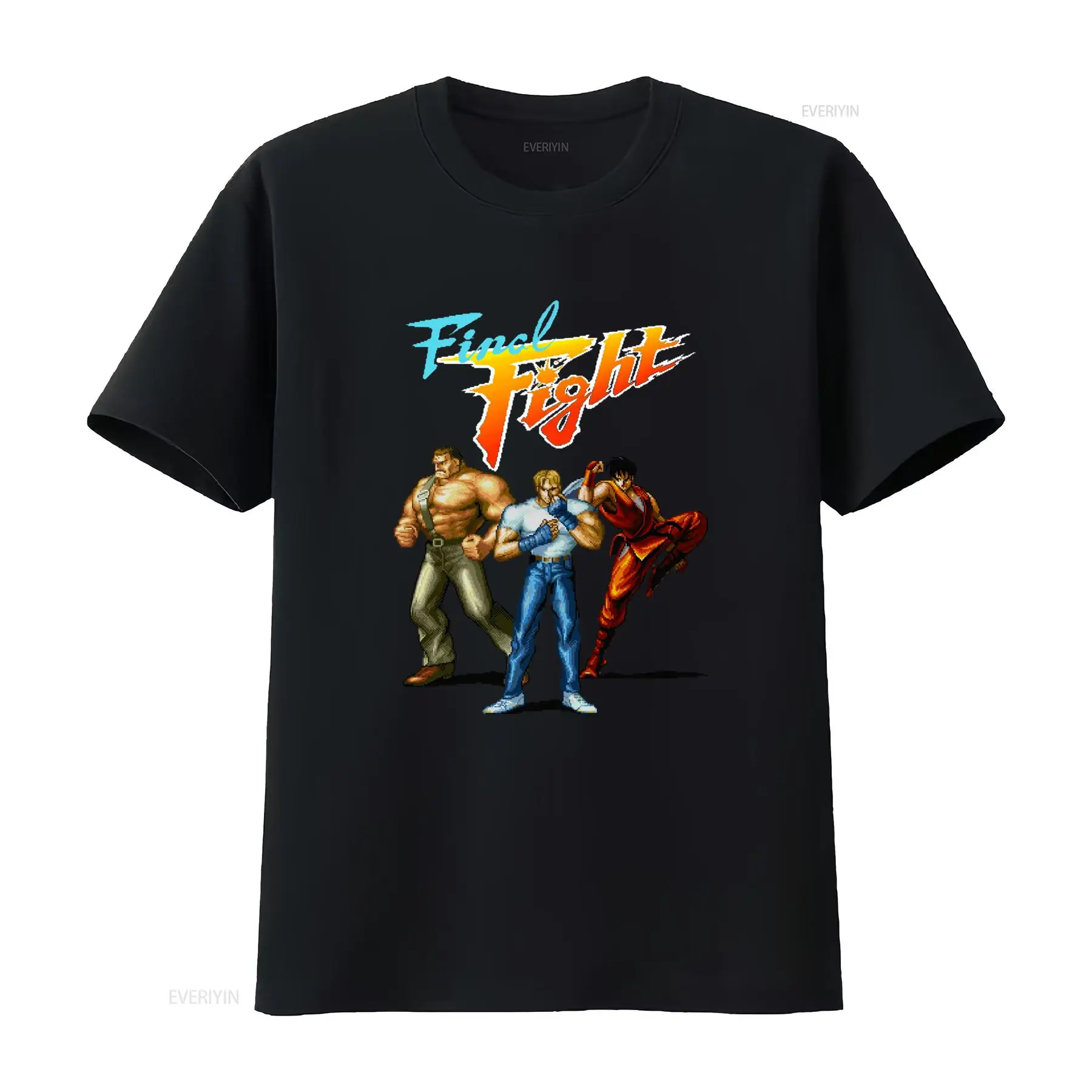 Vintage Fashion Video - Camiseta retrô SNES Arcade Final Fight
