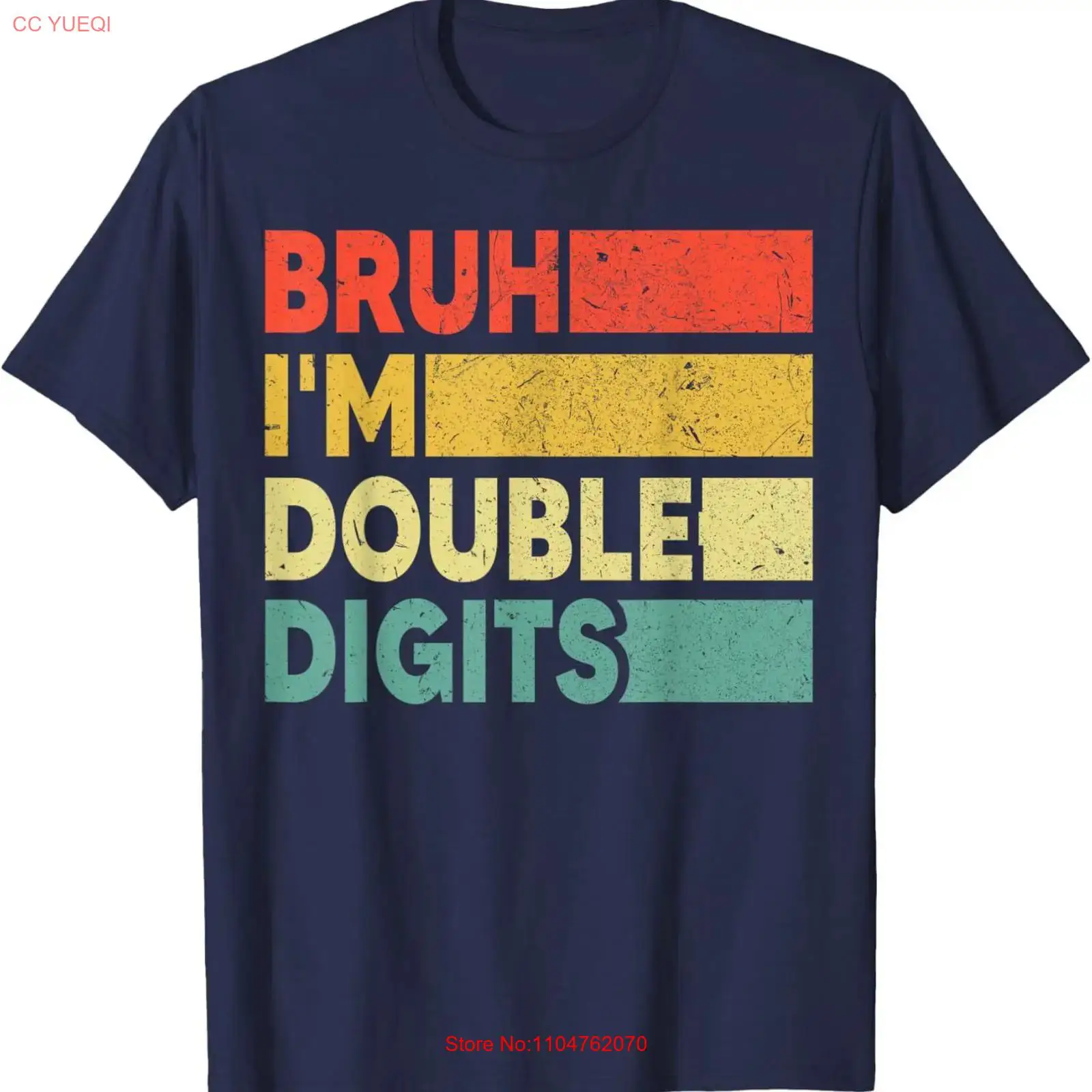 Vintage Fashion Years - Camiseta de 10º Aniversário para Irmão,