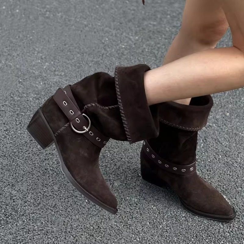 Vintage Fashion Design - Botas Femininas de Designer, Moda Vintage,