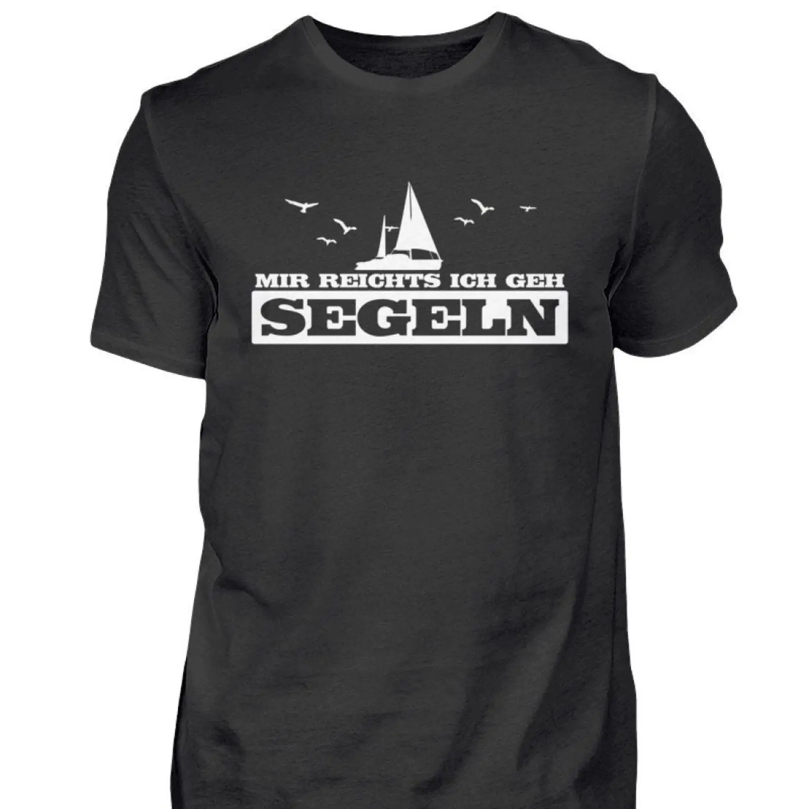 Vintage Yacht Fashion - Camiseta Masculina Vintage Estampada de Vela