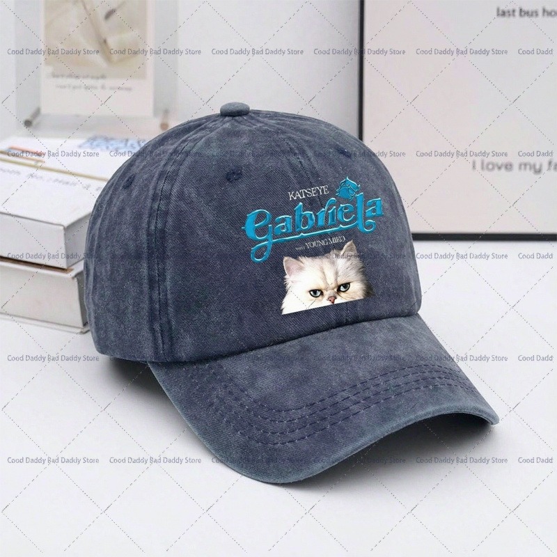 Vintage Fashion Hats - Boné de Beisebol Vintage Lavado com