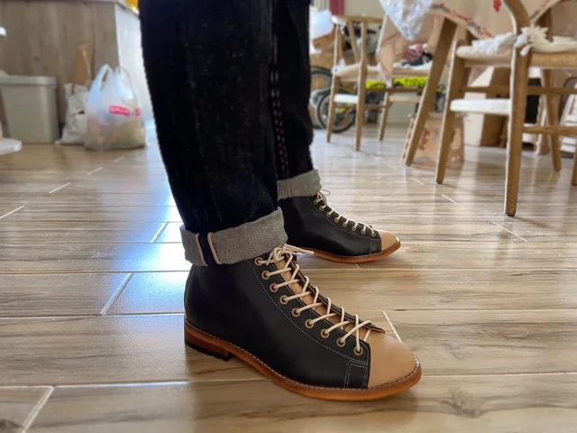 Vintage Fashion Mens - Botas de alta qualidade masculinas goodyear-welted