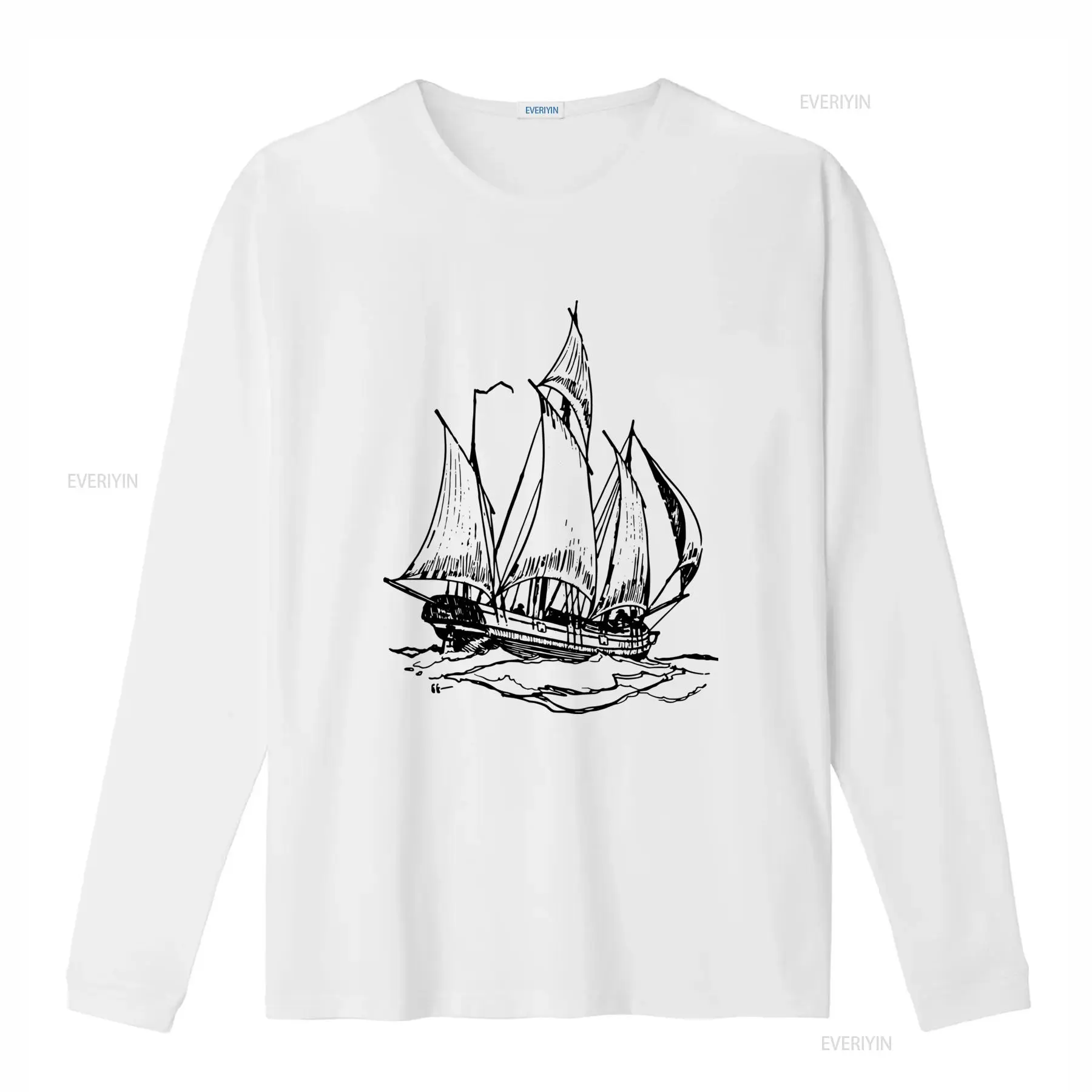 Camiseta Clássica Vintage com  - Vintage Yacht Fashion avaliação e preço