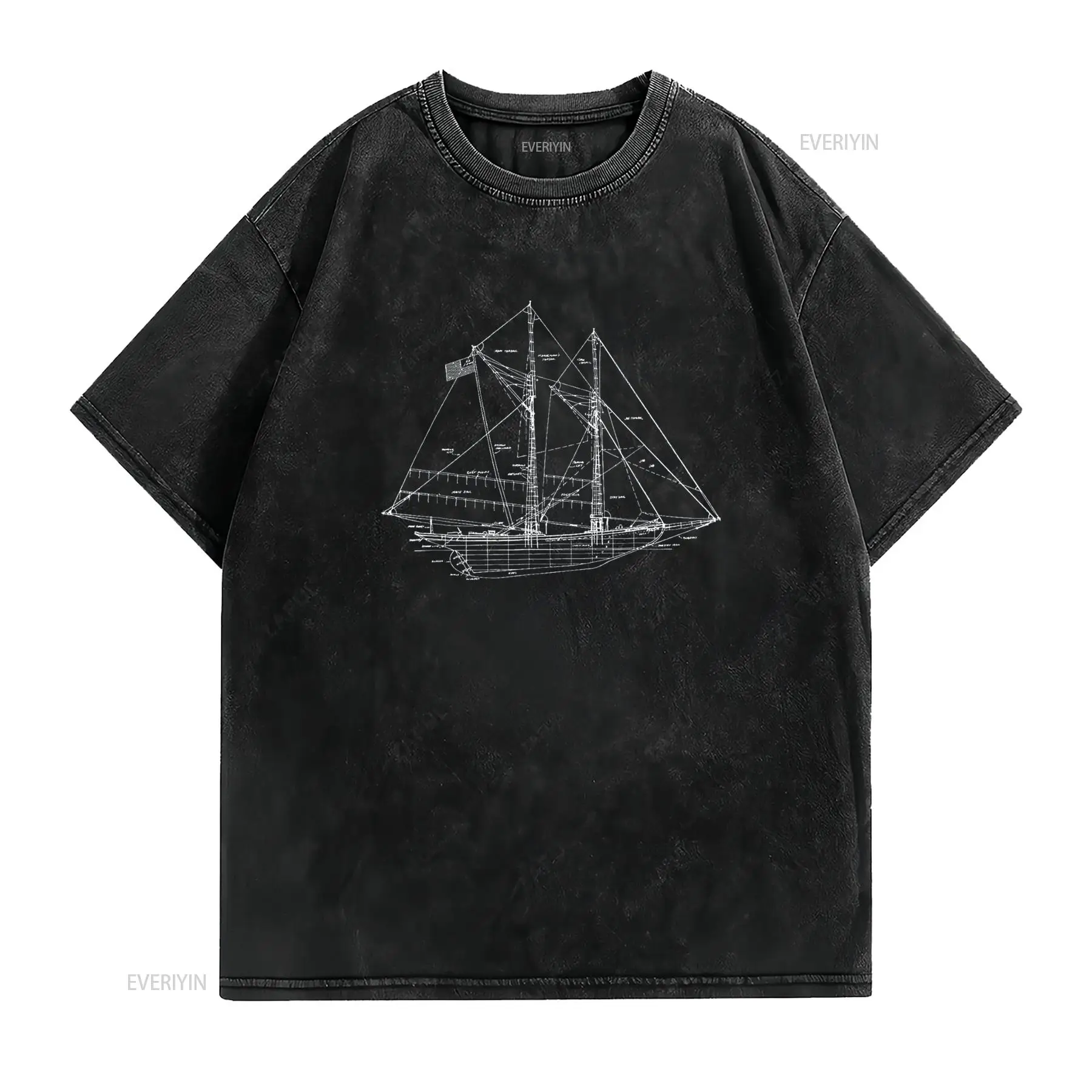 Vela vintage plano veleiro iat - Vintage Yacht Fashion avaliação e preço