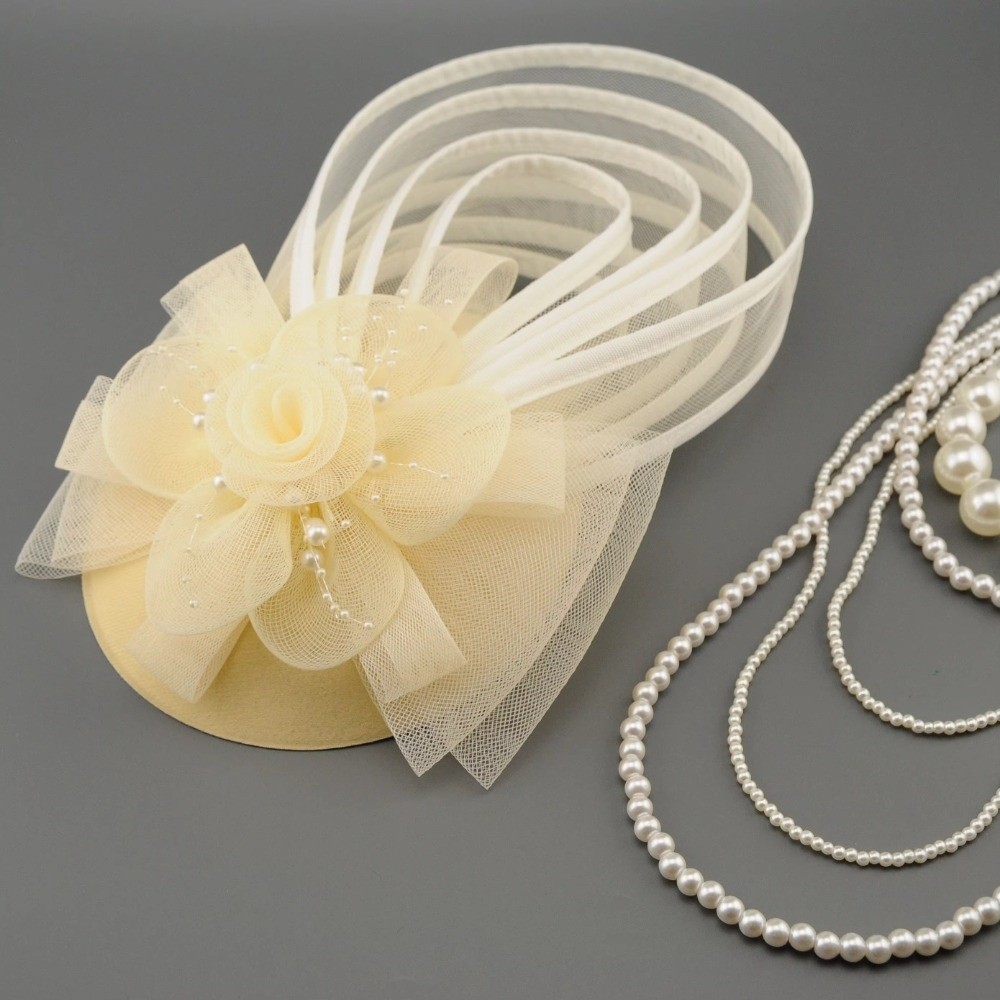 Novo Chapéu Fascinator Feminin - Vintage Fashion Hats avaliação e preço