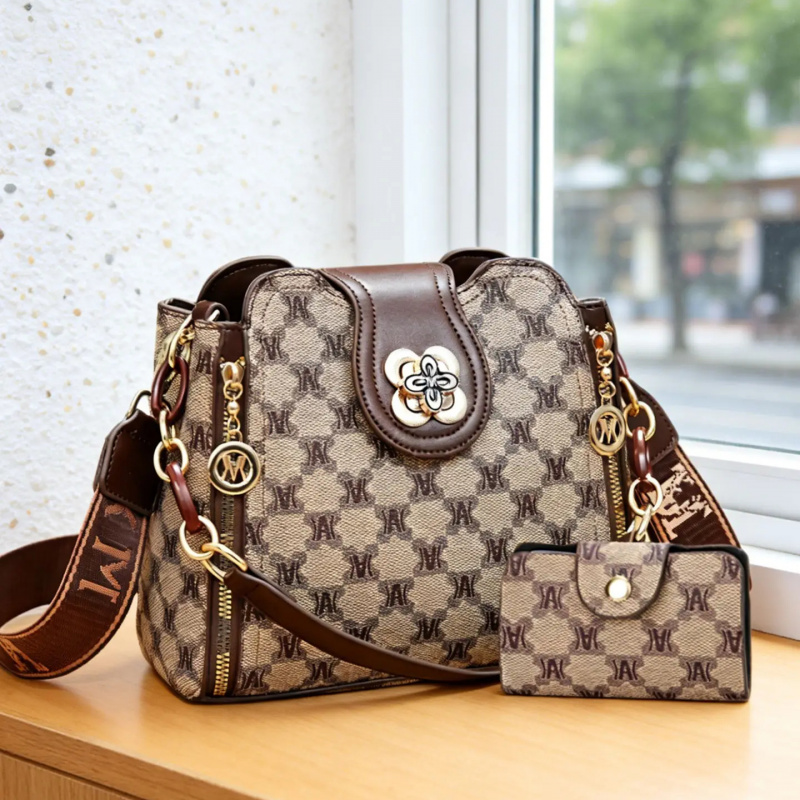 Bolsa de ombro vintage com est - Vintage Women Fashion avaliação e preço