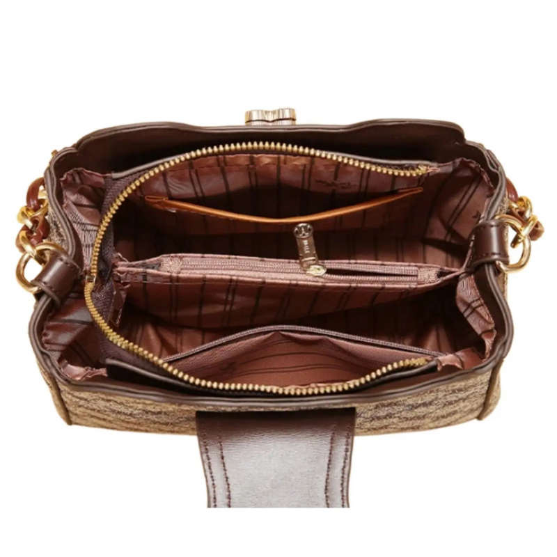 Bolsa de ombro vintage com est - Vintage Women Fashion avaliação e preço