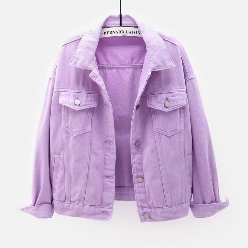 Jaqueta Jeans Feminina 2026 Ca - Patchwork Jean Jacket avaliação e preço