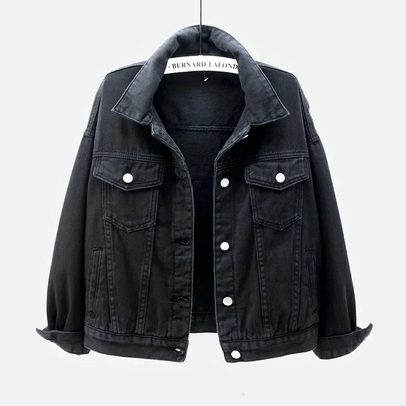 Jaqueta Jeans Feminina 2026 Ca - Patchwork Jean Jacket avaliação e preço