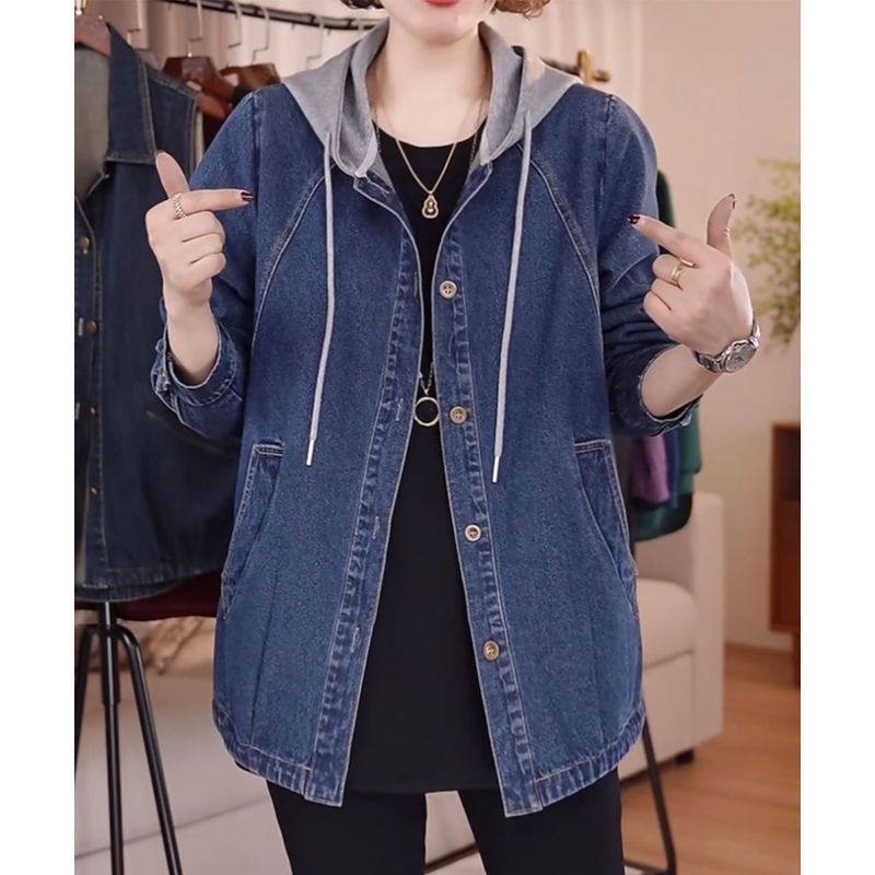 Jaqueta Jeans Feminina Europei - Patchwork Jean Jacket avaliação e preço