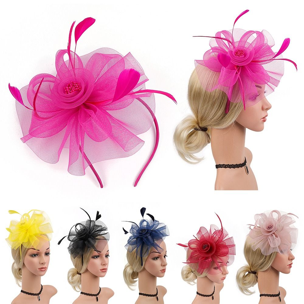 Vintage Feathers Fita Fascinat - Vintage Fashion Hats avaliação e preço