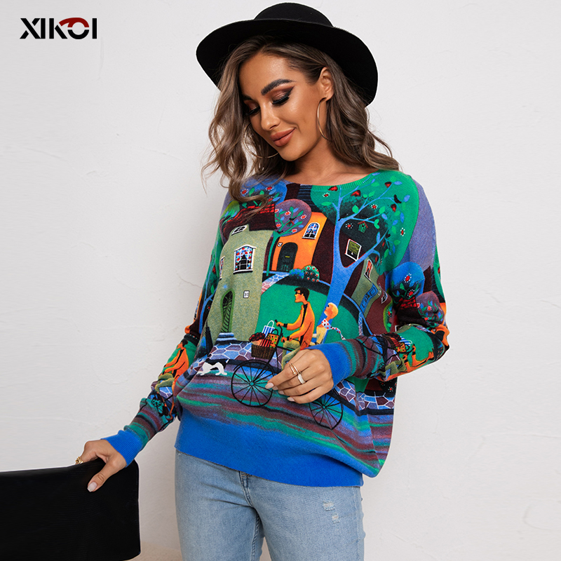 XIKOI suéter de malha feminino - Vintage Fashion Years avaliação e preço