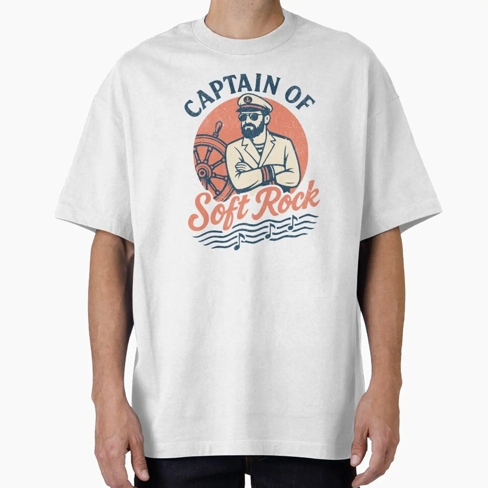 Captain of Soft Rock Retro Nau - Vintage Yacht Fashion avaliação e preço