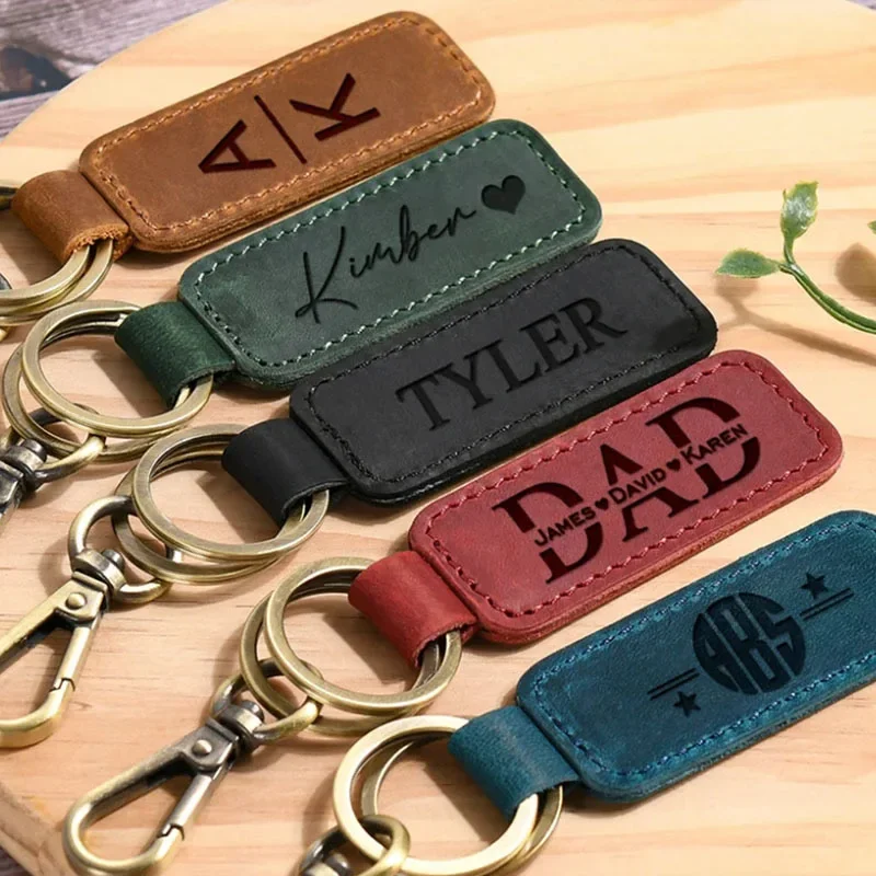 Chaveiro de couro com logotipo - Vintage Fashion Rings avaliação e preço