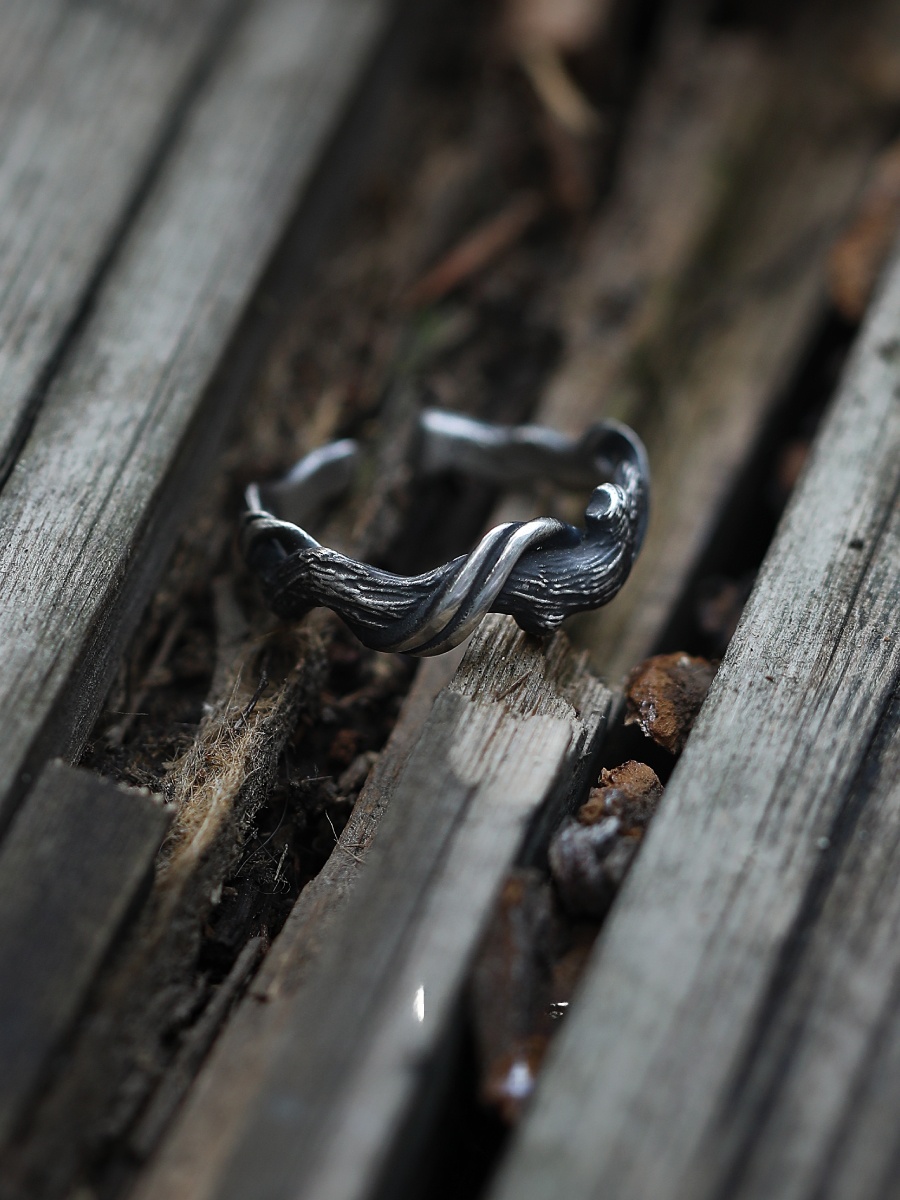 Anel Ajustável de Prata Pura 9 - Vintage Fashion Rings avaliação e preço