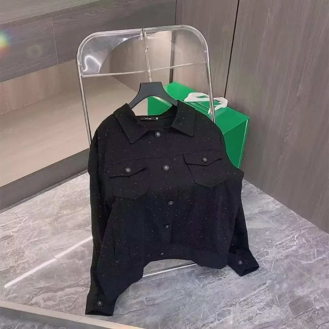 Casaco jeans para homens botão - Patchwork Jean Jacket avaliação e preço