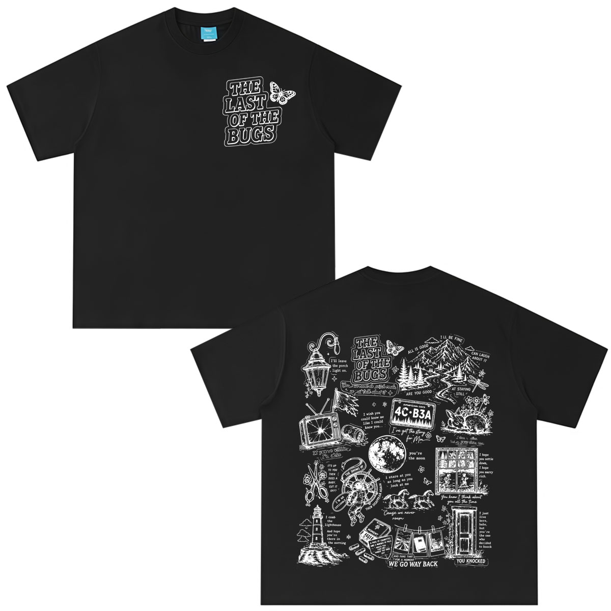 Camiseta Gráfica Noah Kahan Th - Vintage Fashion Bug avaliação e preço