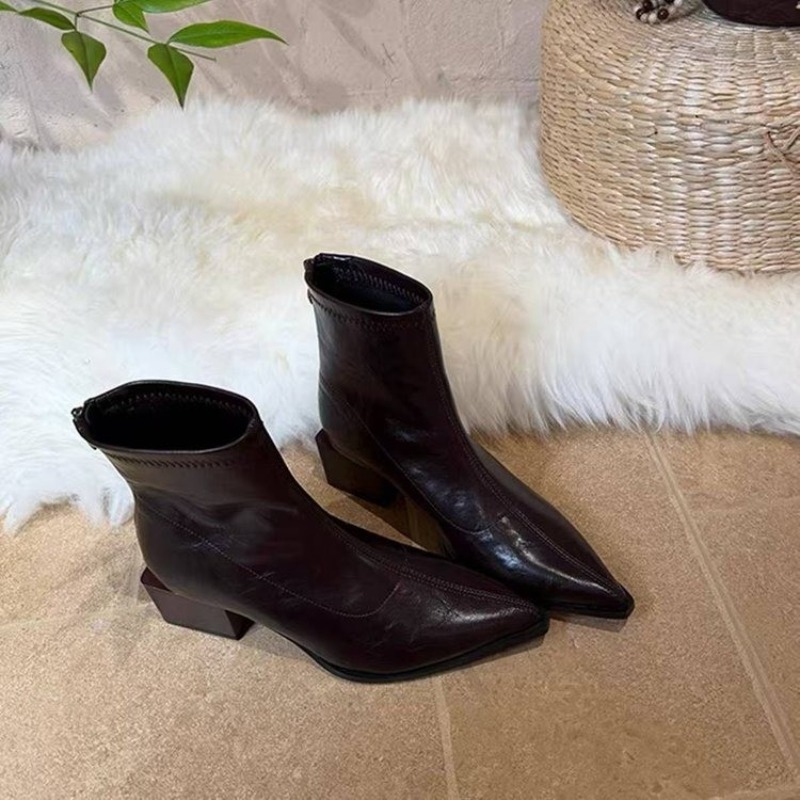 Botas Femininas de Cano Curto  - Vintage Fashion Design avaliação e preço