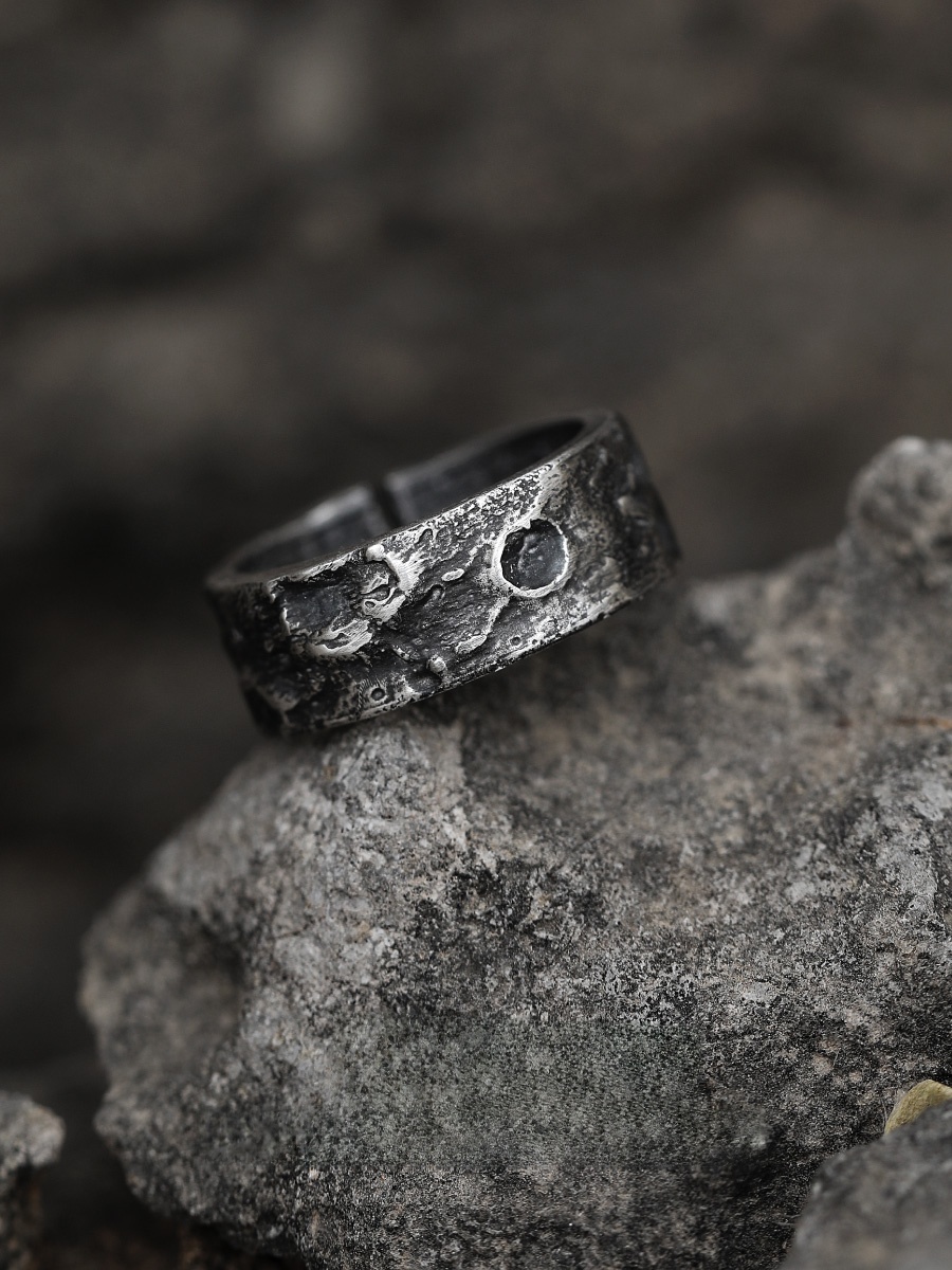 Anel de Prata Pura 999 Masculi - Vintage Fashion Rings avaliação e preço