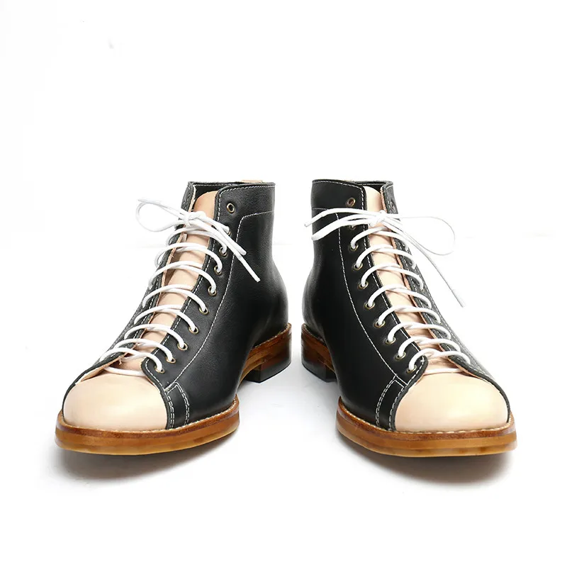Botas de alta qualidade mascul - Vintage Fashion Mens avaliação e preço