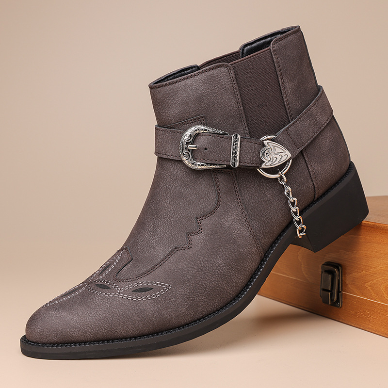 Nova Marca de Moda: Botas Masc - Vintage Fashion Mens avaliação e preço