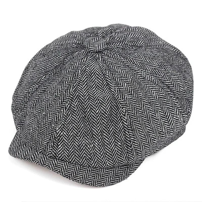 Boné Octogonal de Algodão para - Vintage Fashion Hats avaliação e preço