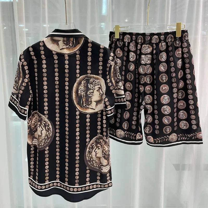 Conjunto de Camisa Masculina R - Vintage Fashion Mens avaliação e preço