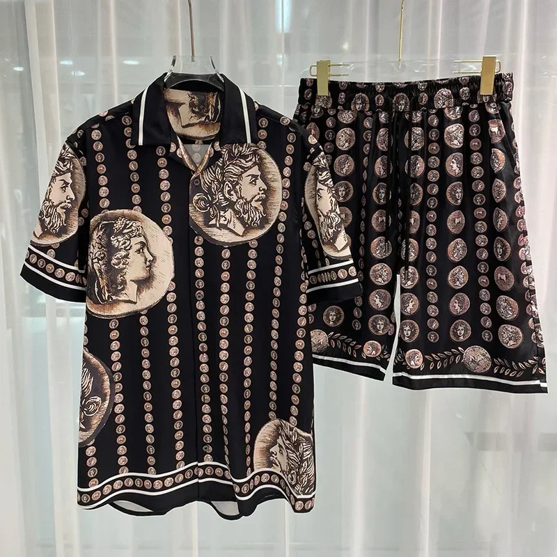 Conjunto de Camisa Masculina R - Vintage Fashion Mens avaliação e preço